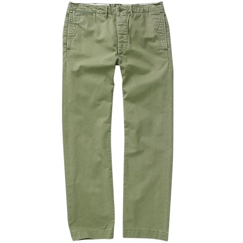 RRL By Ralph Lauren Officer's Chino Trousers -782504843001