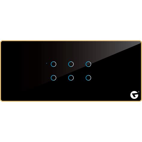 6 Modular Smart Touch Switch Panel | Smart Home Switch Panel – Leccy ...