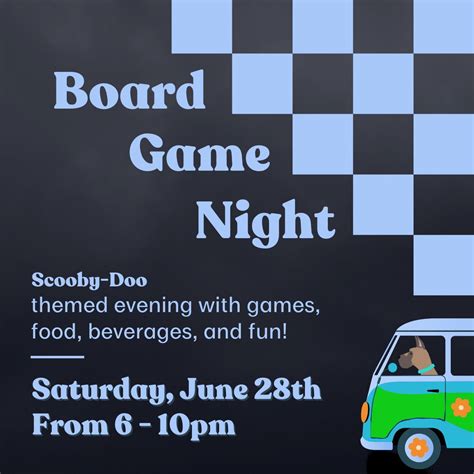 Scooby-Doo Board Game Night, Equator Coffee Roasters (Almonte, ON ...