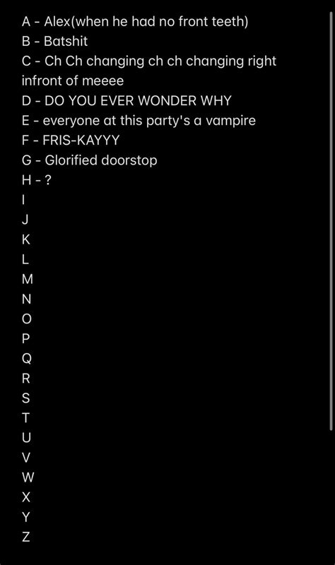 What does H stand for? : r/TheLetterH