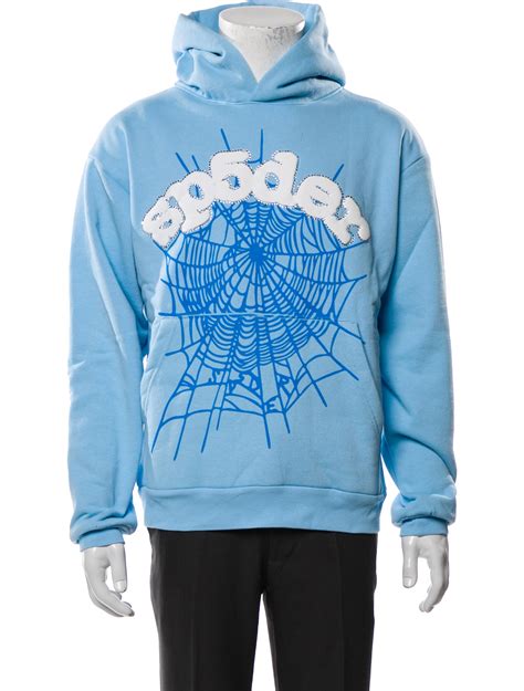 Spider Worldwide x Young Thug Graphic Print V-Neck Hoodie w/ Tags ...