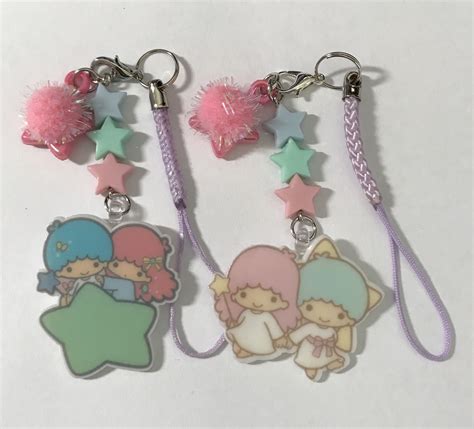 Little Twin Stars, Twins, Keychain, Personalized Items, Accessories ...