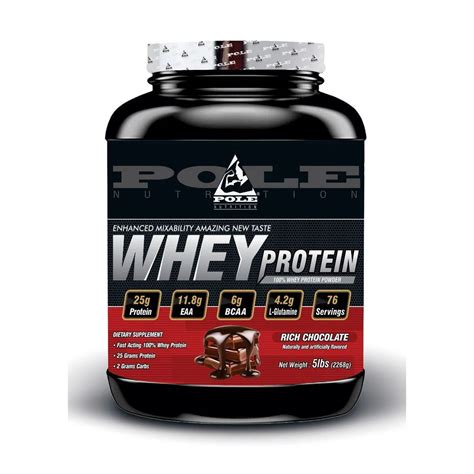 Pole Nutrition 100% Whey Protein Powder 5lbs – Nutrigize
