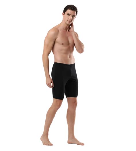 Buy Speedo Adult Male Essential Endurance Jammer Black Swimwear Online ...