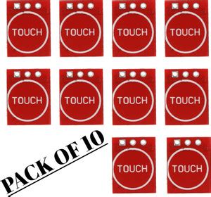 Electronics Crafts 10 PCS TTP223 Capacitor Single Channel Touch Button ...