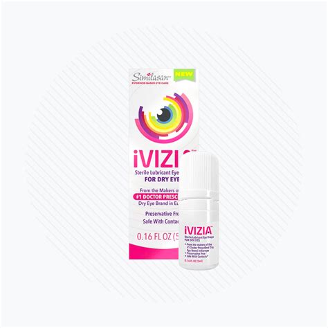 iVIZIA Sterile Lubricant Eye Drops for Dry Eyes, Preservative-Free, Dr