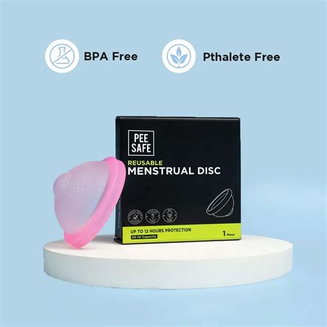 Buy PEE SAFE REUSABLE MENSTRUAL DISC | 1 REUSABLE MENSTRUAL DISC + 1 ...