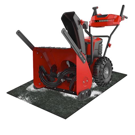 Amazon.com : 3X4ft Snow Blower Mat,Absorbent Snow Blower Floor Mat with ...