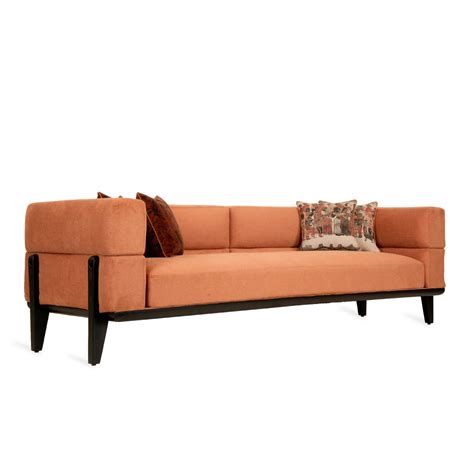 Lua - Four Seater Ash/Oak/Beech Sofa, Stained | Alankaram