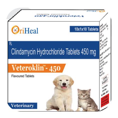 Oriheal Veteroklin 450Mg Tablet For Dogs And Cats for Dogs and Cats ...