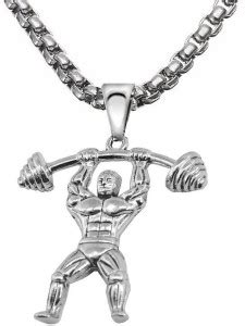 Utkarsh Weightlifting Men Figure Gym Dumbbell Rod Barbell Hercules ...