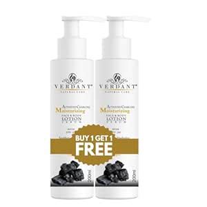 Buy Verdant Natural Care Activated Charcoal Body Lotion with SPF 20 ...