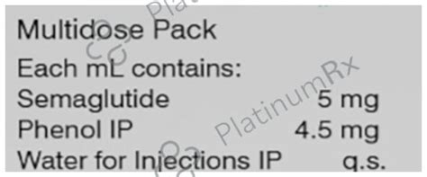 Semaglyn Injection (3ml Cartridge + 10 Needles): View Uses, Side ...