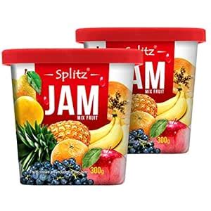Splitz Mixed Fruit Jam - (300+300g) : Amazon.in: Grocery & Gourmet Foods