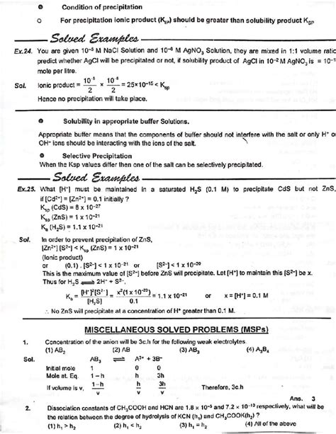Ionic Equilibrium - Useful study material for Higher Secondary level ...