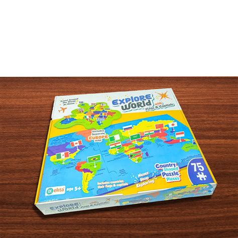 Explore World With Flags & Capitals - Kids – Sarvda