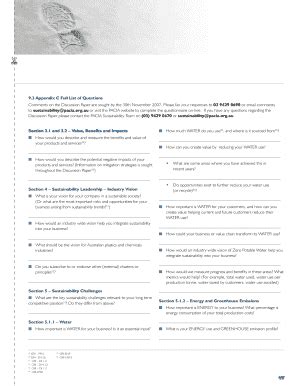 Fillable Online Sustainability Leadership Framework for Industry - The ...