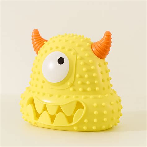 Buy Talking Dog Club Monster Head Tough Rubber Chew Toy for Dogs ...