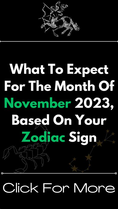 What To Expect For The Month Of November 2023, Based On Your Zodiac ...