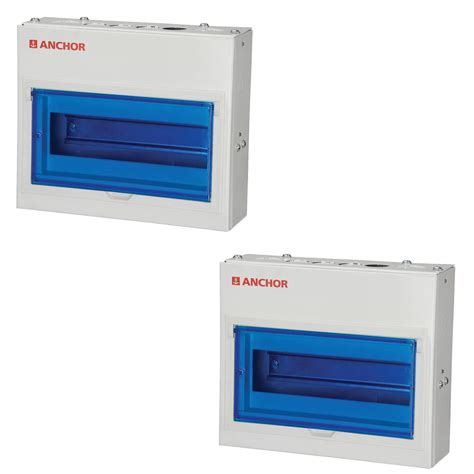 Anchor by Panasonic 16066 Transperent Door SPN 16 Way Distribution ...