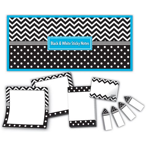 Black & White Sticky Notes - TCR5834 | Teacher Created Resources
