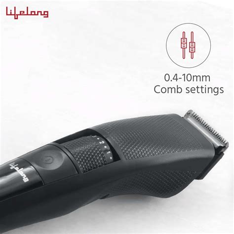 Buy LIFELONG LLPCM07 BEARD TRIMMER FOR MEN WITH QUICK CHARGE AND CHARGE ...