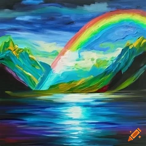 Painting Of Rainbow