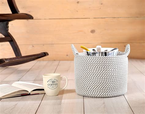 Pano Crest Polypropelyene Multi-purpose Small Utility Storage Basket ...