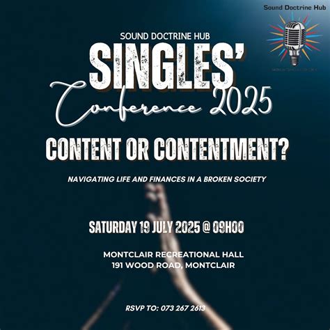Singles Conference 2025 - Contentment and Financial Stewardship, 191 ...