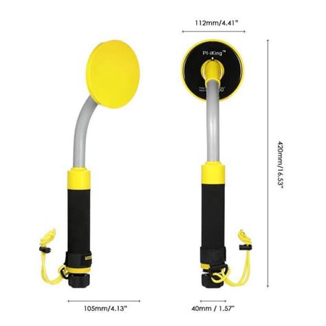 PI-IKING750 Pulse Induction waterproof Pinpointer underground water ...