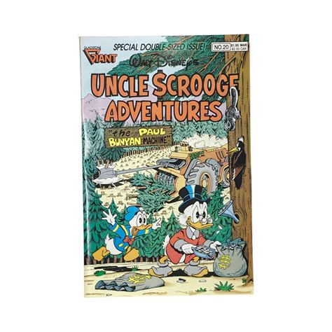 Gladstone Walt Disney Uncle Scrooge Adventures No.20 The Paul Bunyan ...