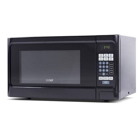 Buy Commercial Chef CHCM11100B 1.1 Cubic Feet Microwave Oven, 1000 Watt ...