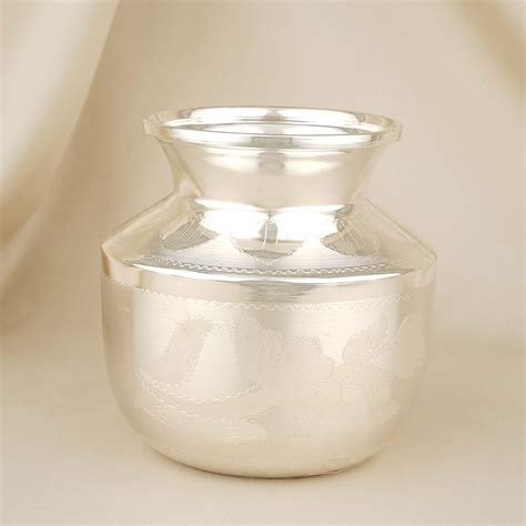 Fancy Designer Silver Sembu – Sri Vasavi Thanga Maaligai