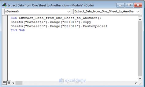 Image result for Extract Worksheet Using VBA