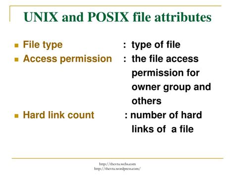 Image result for Unix File Attributes