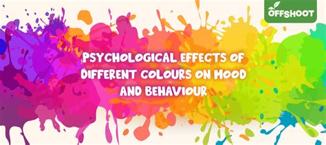 Psychological effects of different colours on mood and behaviour ...