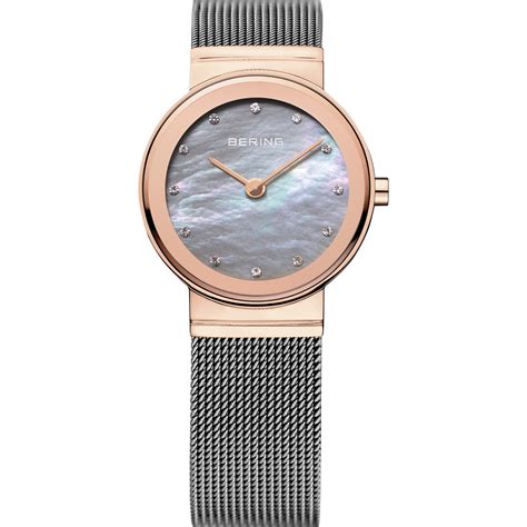 Bering Women Analog Quartz Classic Collection Watch With Stainless ...