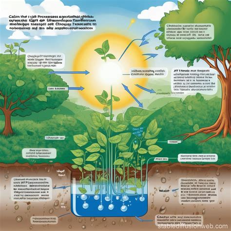 Photosynthesis Process Explanation | Stable Diffusion Online