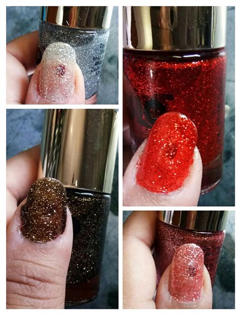 Buy VOLO Nail Polish, Shimmery Finish, Silver Glitter, Pink Glitter ...