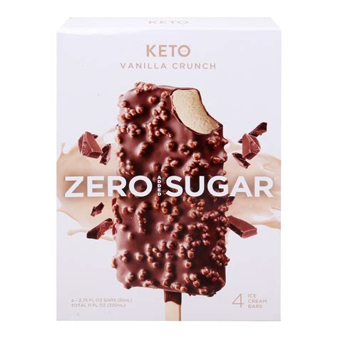 Keto Pint Vanilla Crunch Ice Cream Bars 4 pcs 325 ml Online at Best ...