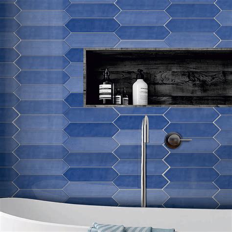 PICKET INDIGO TILES – Dconcept