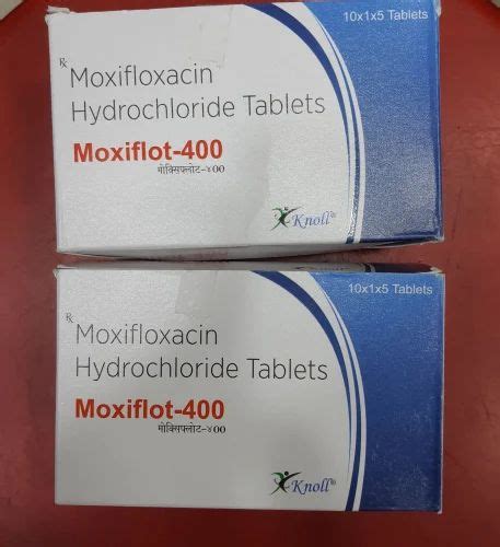 Moxifloxacin Tablet - Moxifloxt 400 mg Tablet Exporter from New Delhi