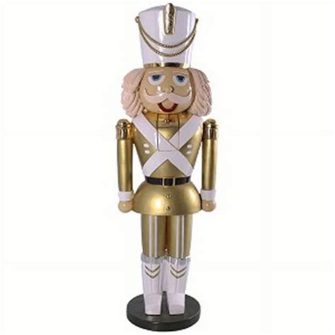 6 ft. Nutcrackers Gold Coat - Gold - 21in. H x 30in. W x 40in. L - 131 lbs - Walmart.com