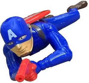 KANCHAN TOYS Captain America Crawling With Light Figure For Kids ...