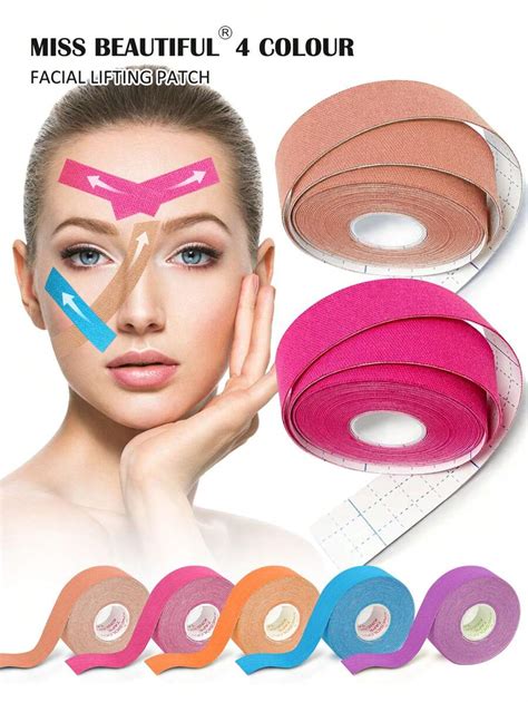 Facial Lifting Tape, Specialized Tape Muscle Patch, Facial Nasolabial ...
