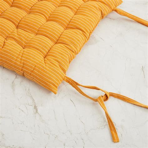 Buy Everyday Essential Poise Striped Chairpad - 40 x 40 cm from Home ...