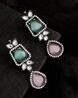 Buy Silver-Toned Earrings for Women by Atibelle Online | Ajio.com