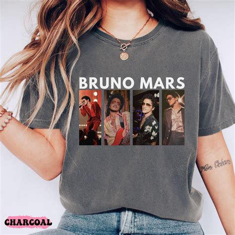 Bruno Mars Shirt, Bruno Mars Merch Tshirt, Retro Bruno Mars Shirt ...