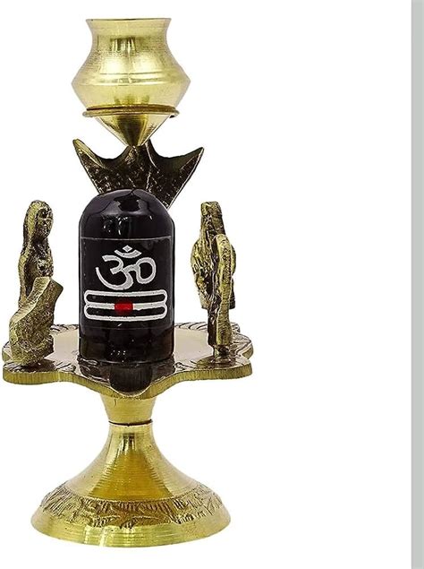 Brass Shiv Parivar Shivling Shiva Statue Shivlingam Shiv Idol Car ...