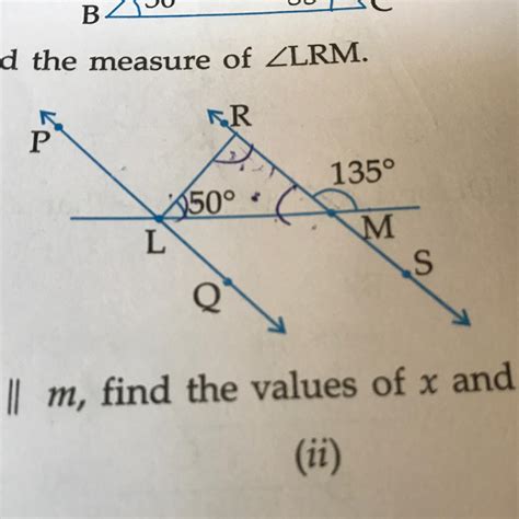 Pls find the measure of lrm - Brainly.in